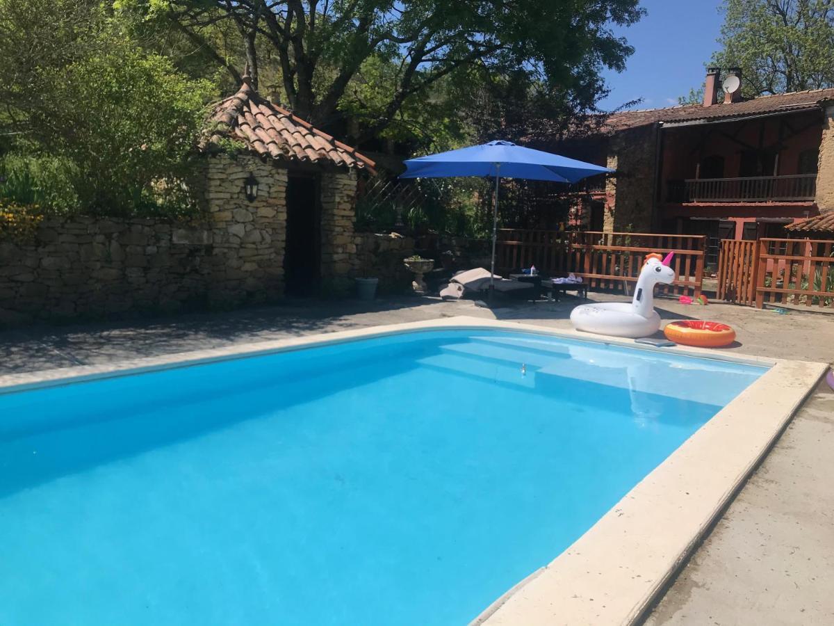 Вилла Malepere La Bastide-de-Bousignac Экстерьер фото